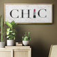 Chic - Floater Framed Canvas Print