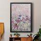 Floral Entertainment I - Modern Framed Canvas Print