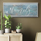 Family First - Floater Framed Canvas Print