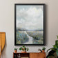 Peninsula Path - Modern Framed Canvas Print