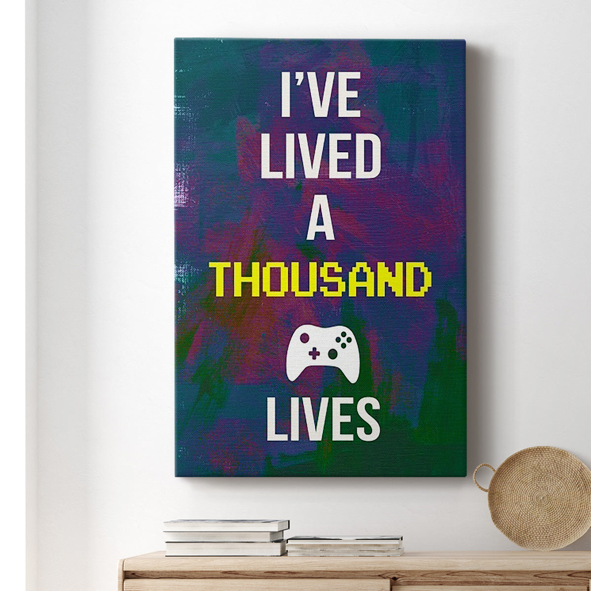 Gamer at Play I - Canvas Art Print