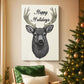 Frostlit Eve at Midnight - Canvas Art Print