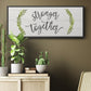 Stronger Together - Floater Framed Canvas Print