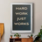 Bro-Inspo I - Modern Framed Canvas Print