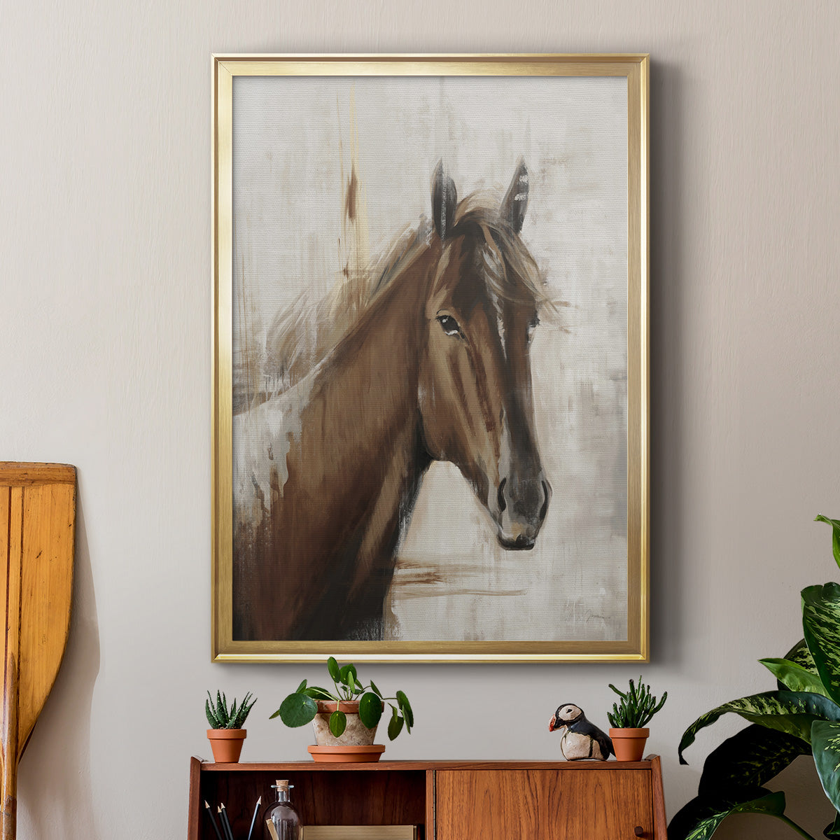 Free Spirit - Modern Framed Canvas Print