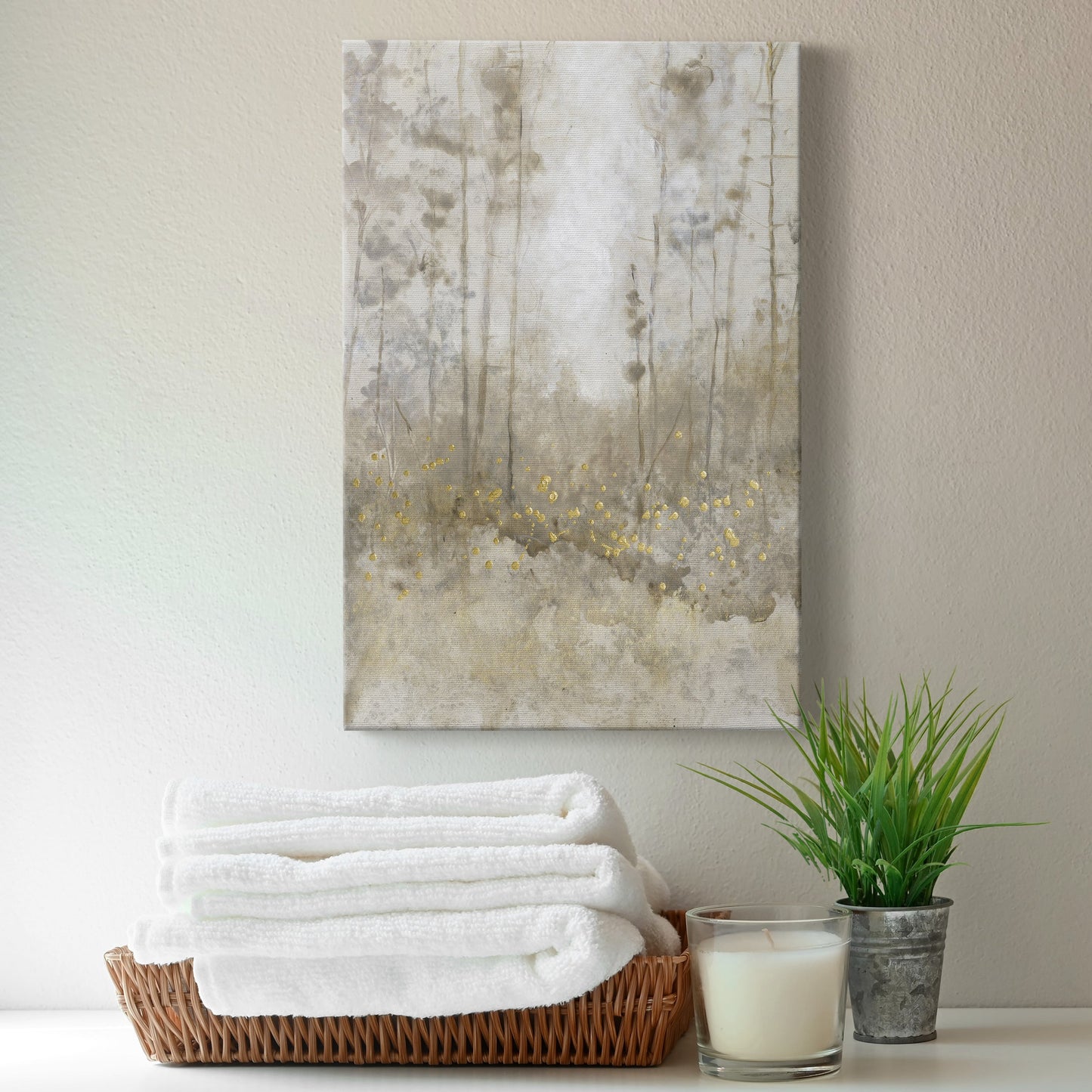 Thicket of Trees IV Premium Gallery Wrapped Canvas - Ready to Hang