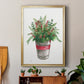 Winter Greens - Modern Framed Canvas Print