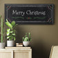 Merry Christmas - Floater Framed Canvas Print