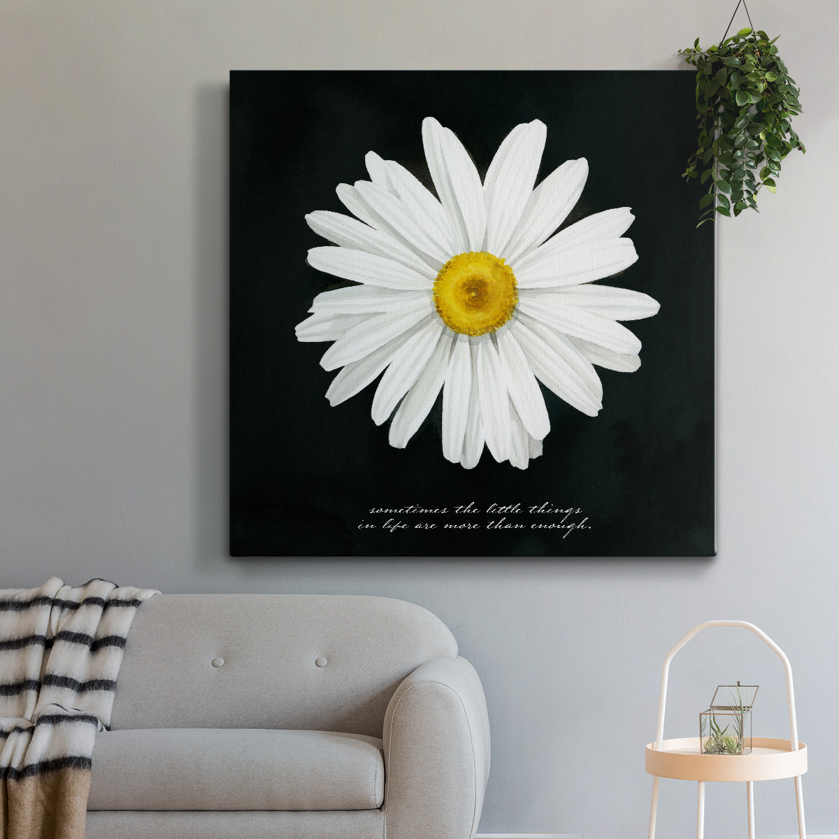 Delicate Daisy I - Canvas Art Print