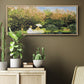 The Garden, 1872 - Floater Framed Canvas Print