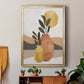 Adobe Moon II - Modern Framed Canvas Print