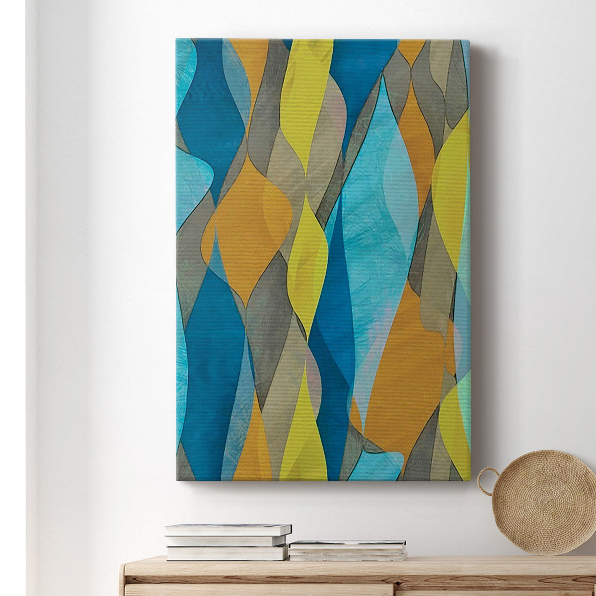 Colorful Cascade I - Canvas Art Print