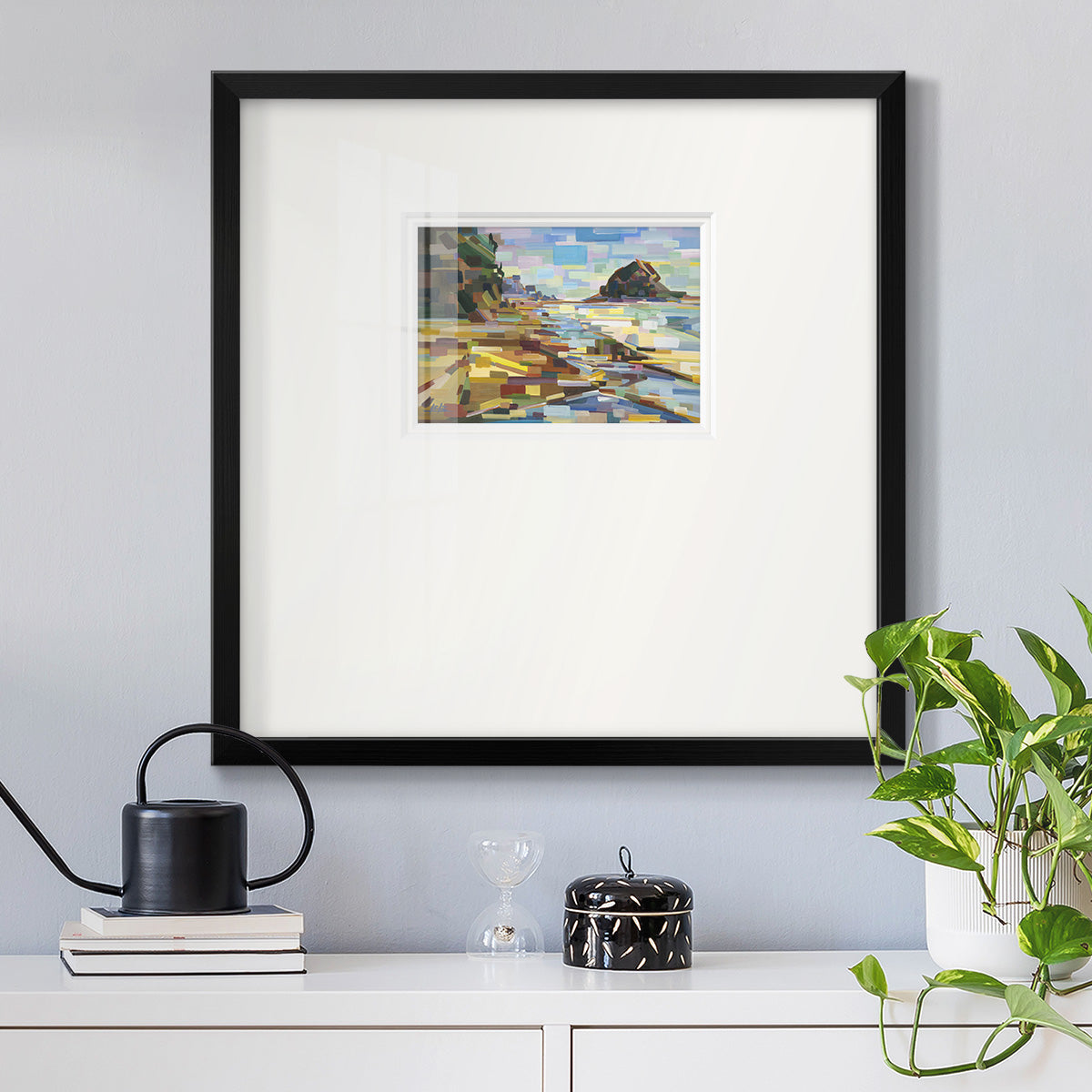 Best Coast Premium Framed Print Double Matboard