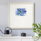 Fleur Bleue I Premium Framed Print Double Matboard