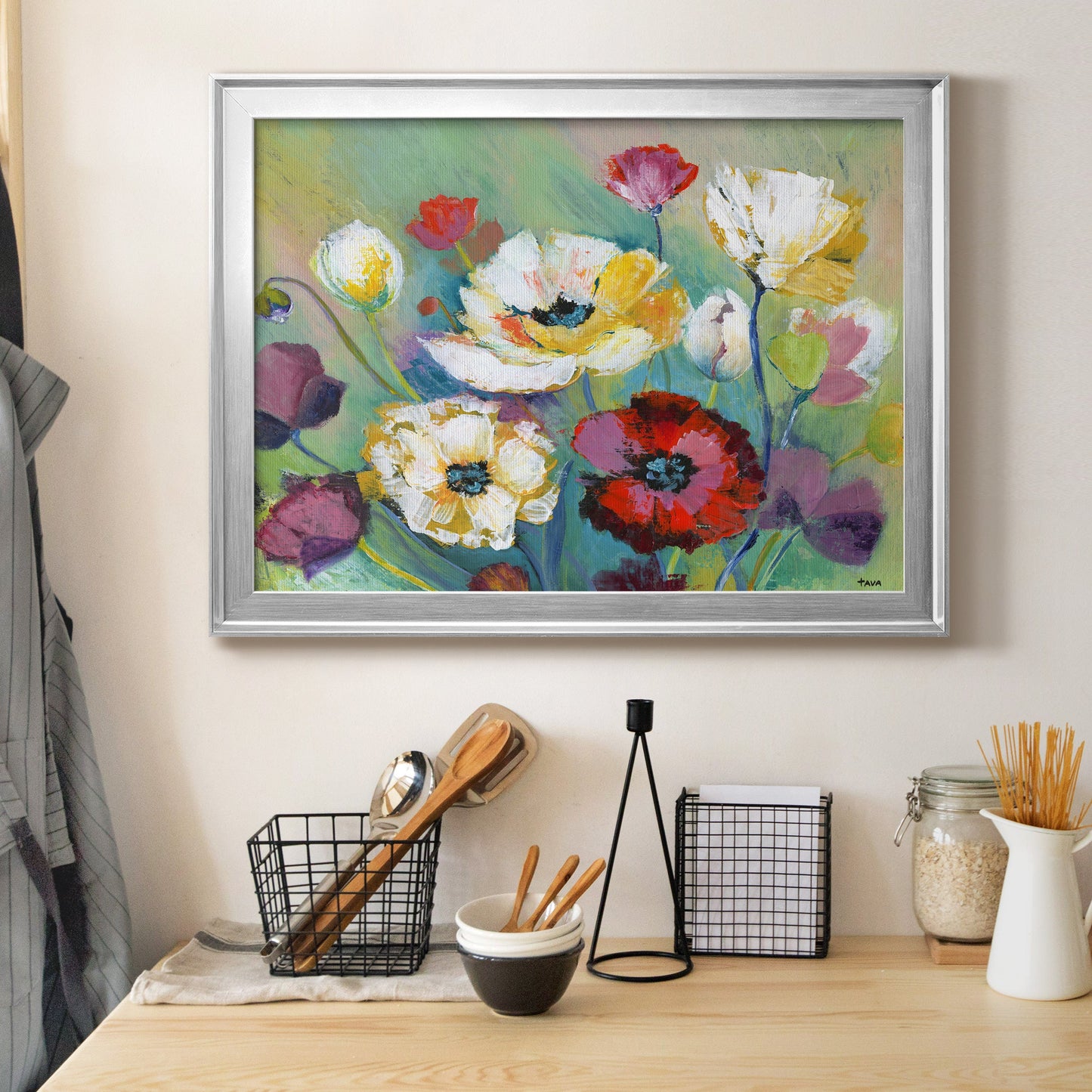 Alex's Garden Premium Classic Framed Canvas - Ready to Hang