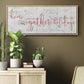 Holidays Gather - Floater Framed Canvas Print