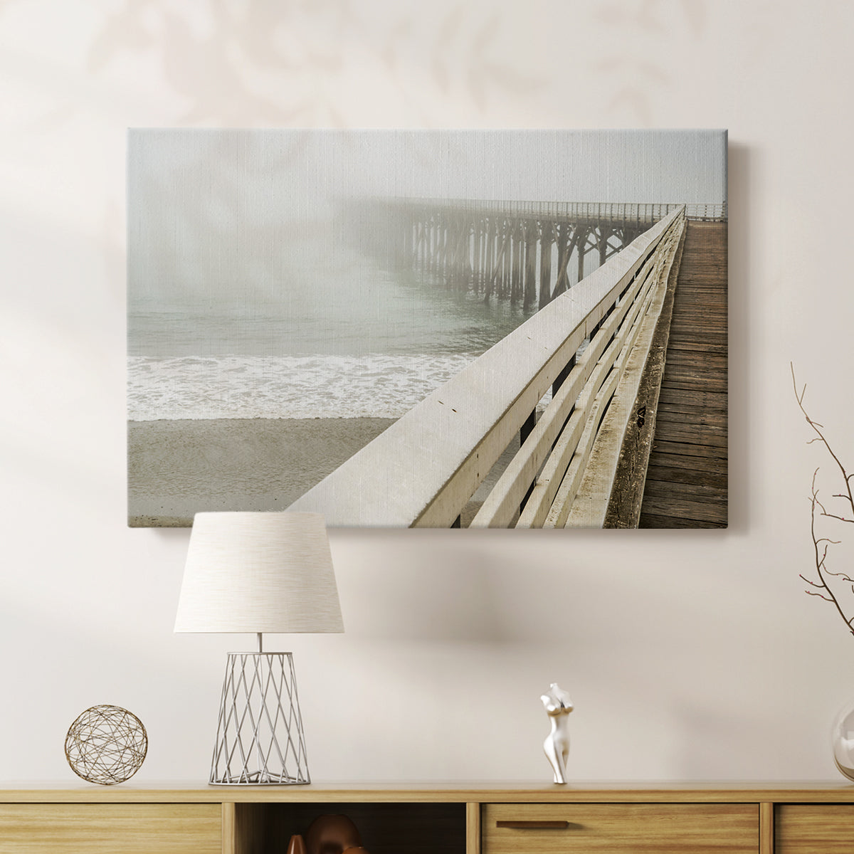 Ocean Pier - Canvas Art Print