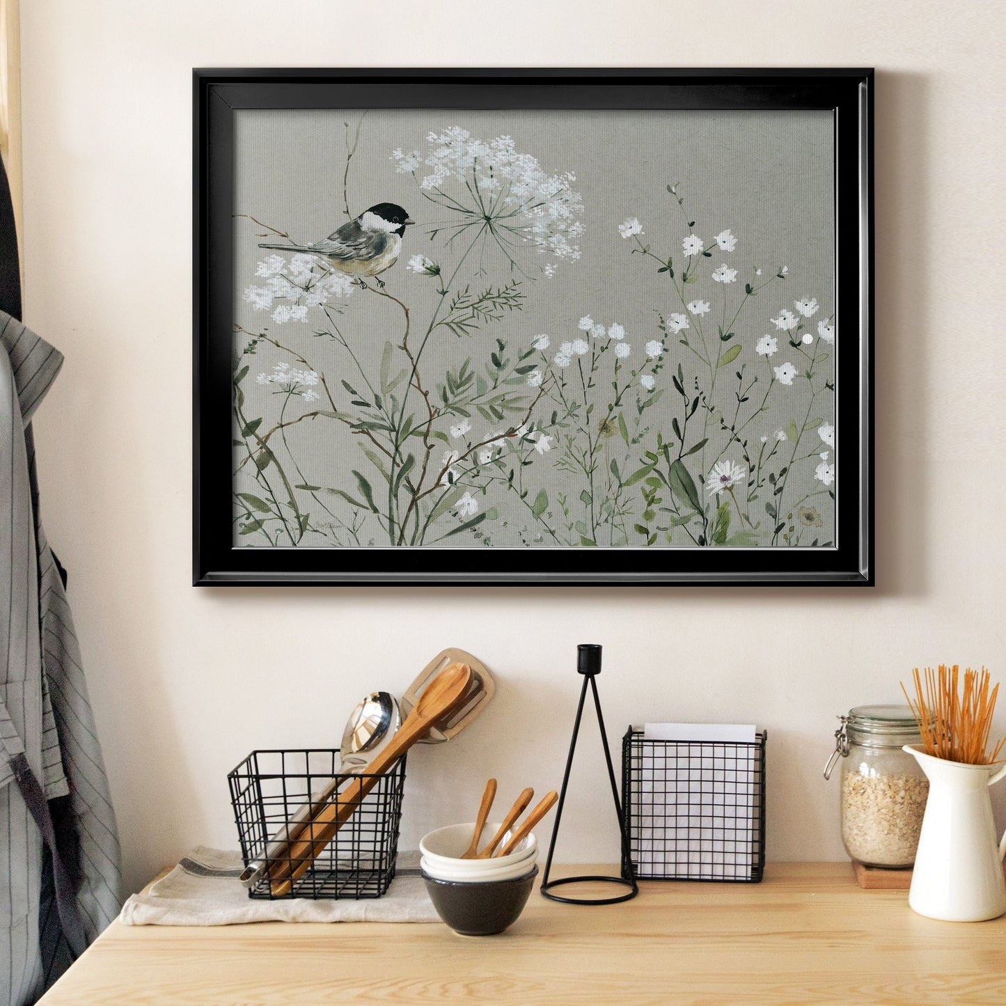 Bouquet of Grace Meadow I Premium Classic Framed Canvas - Ready to Hang