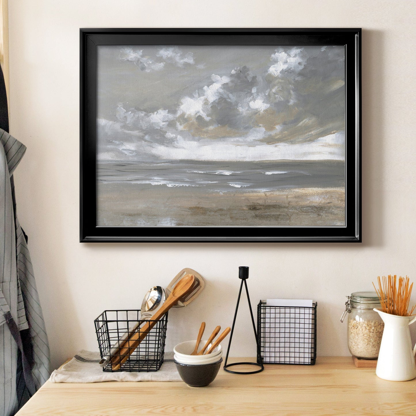 Windswept - Modern Framed Canvas Print