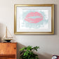 XOXO in Color - Modern Framed Art Print