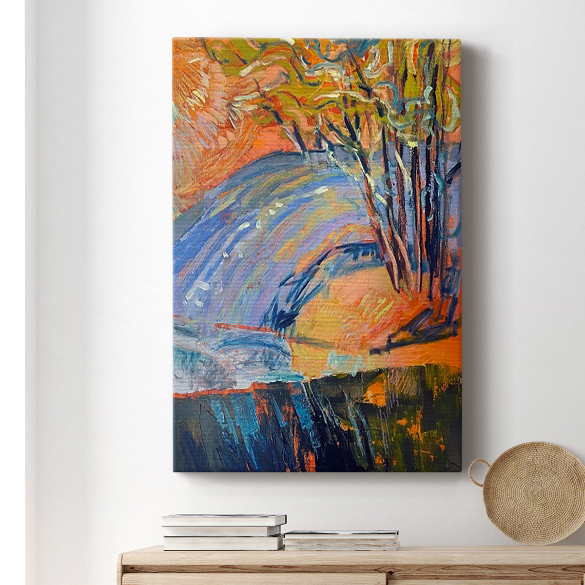 Cadmium Winter Solstice III - Canvas Art Print