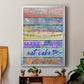 Birthday Rules - Modern Framed Canvas Print