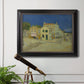 The Yellow House - Ornate Framed Canvas Print