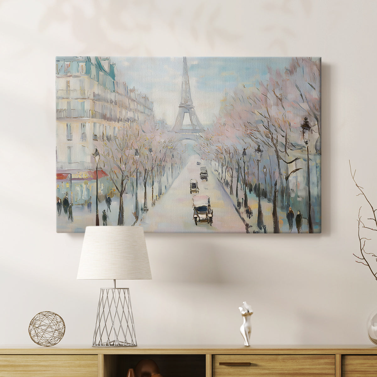 Paris Impression XXXVI - Canvas Art Print