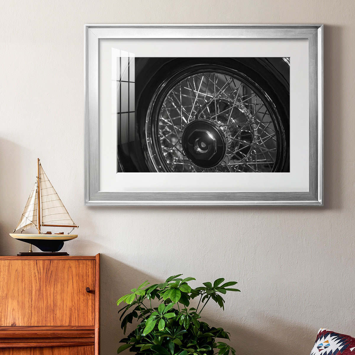 Vroom I Premium Framed Print - Ready to Hang