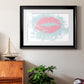 XOXO in Color Premium Framed Print - Ready to Hang