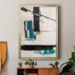 Geometry Notes II - Modern Framed Canvas Print