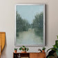 Marsh Morning Fog I - Modern Framed Canvas Print