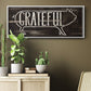 Grateful Pig - Floater Framed Canvas Print