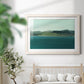 Calming Lake View I - Barnwood Framed Art Print