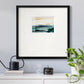 Sea Foam Flow II Premium Framed Print Double Matboard