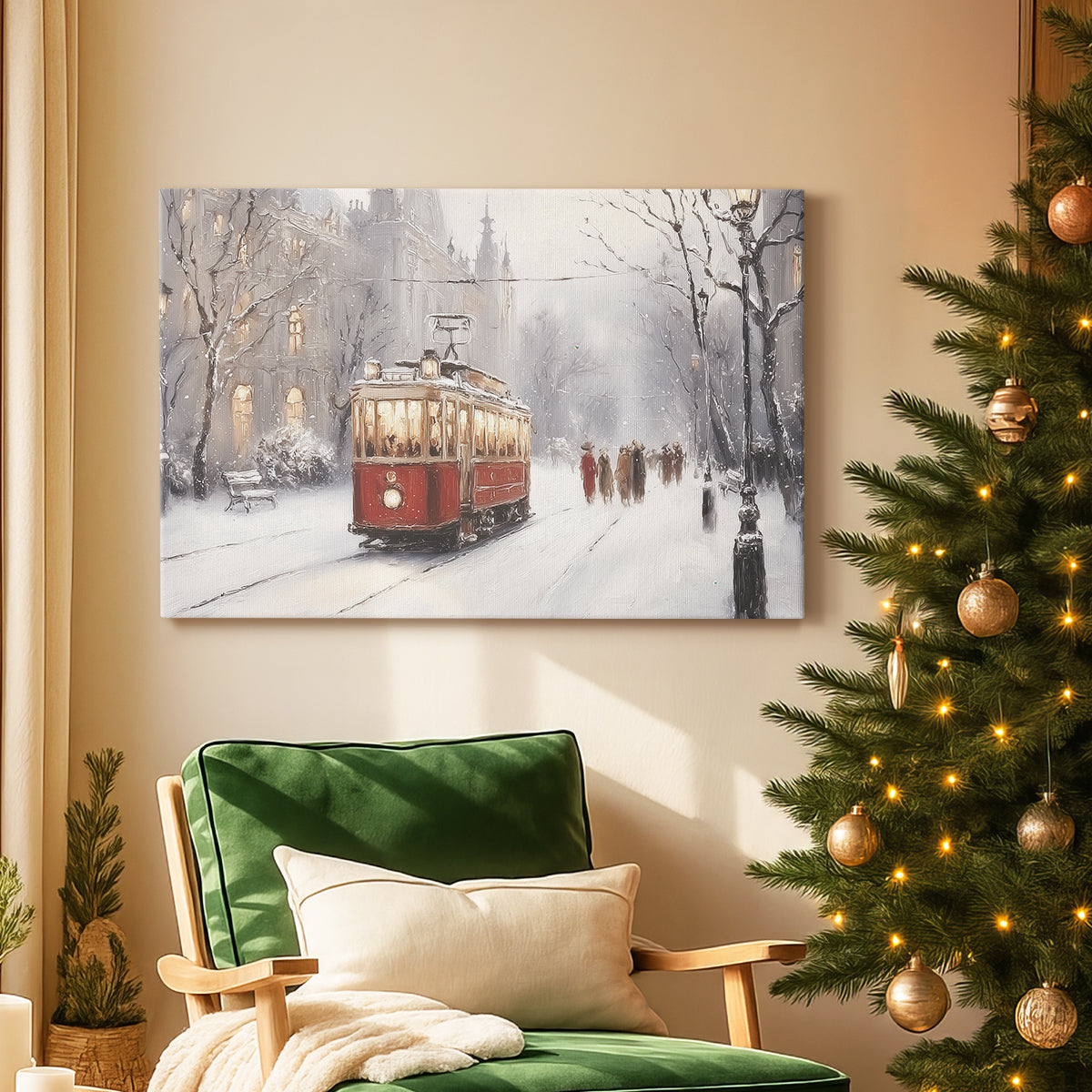 Skies of Pearled Promise - Canvas Art Print