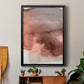 Red Ochre Abstract II - Modern Framed Canvas Print