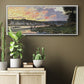 The Seine at Bougival in the Evening, 1870 - Floater Framed Canvas Print