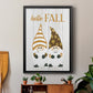 Harvest Gnomes - Modern Framed Canvas Print