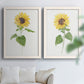 Sunflower I   - Premium Framed Canvas 2 Piece Set - Ready to Hang