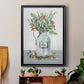 Farmhouse Christmas Noel - Modern Framed Canvas Print