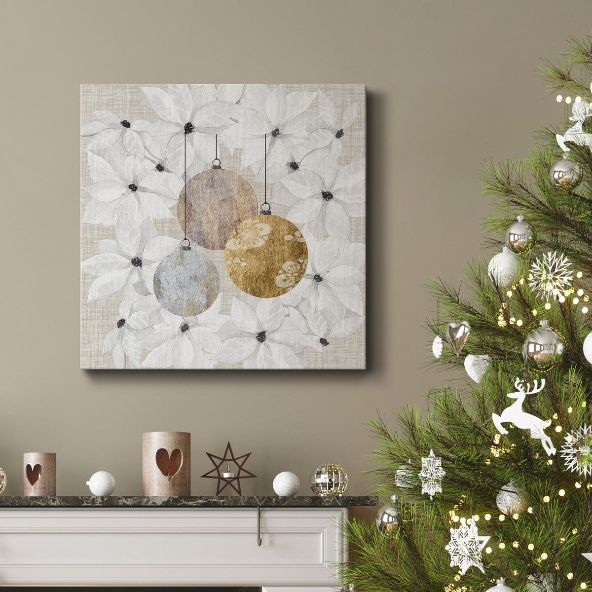 Sophisticated Christmas IV-Premium Gallery Wrapped Canvas - Ready to Hang