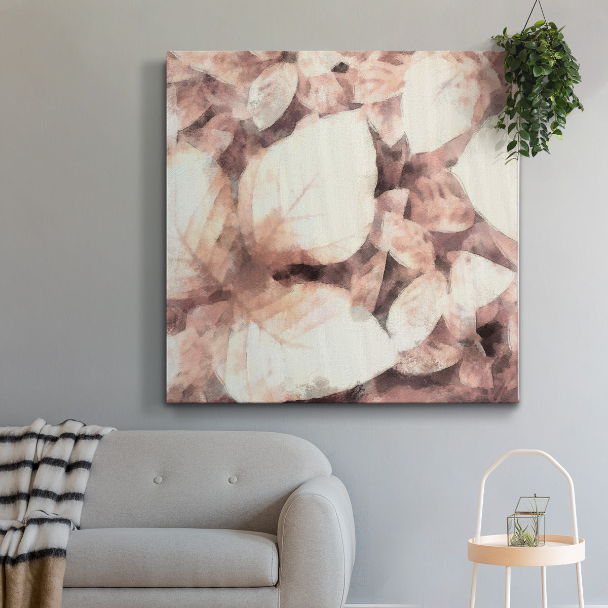 Custom Ocean Cameo II - Canvas Art Print