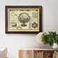 Nautical Map II Premium Framed Canvas- Ready to Hang