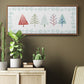 Christmas Tree Whimsy Collection C - Floater Framed Canvas Print