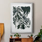 Ink Jungle II - Modern Framed Canvas Print