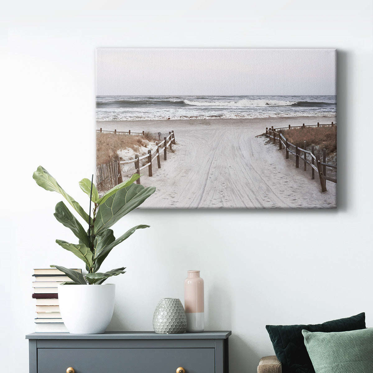 OBX Path Premium Gallery Wrapped Canvas - Ready to Hang