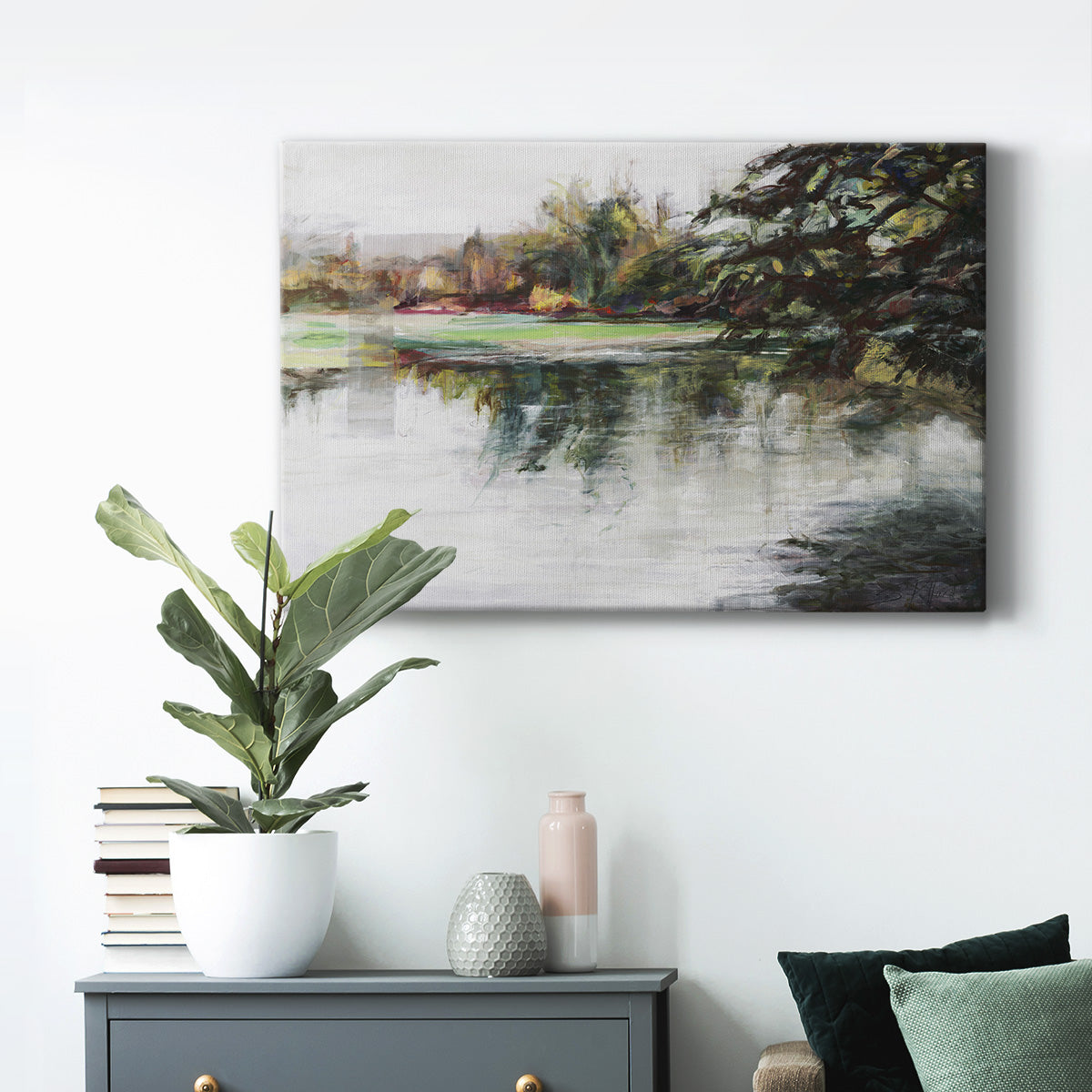 Upon Reflection Premium Gallery Wrapped Canvas - Ready to Hang