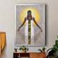 Her Peace - Modern Framed Canvas Print