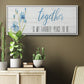 Together - Floater Framed Canvas Print